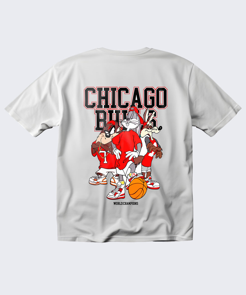 Chicago Champs Oversized Graphic T‑Shirt