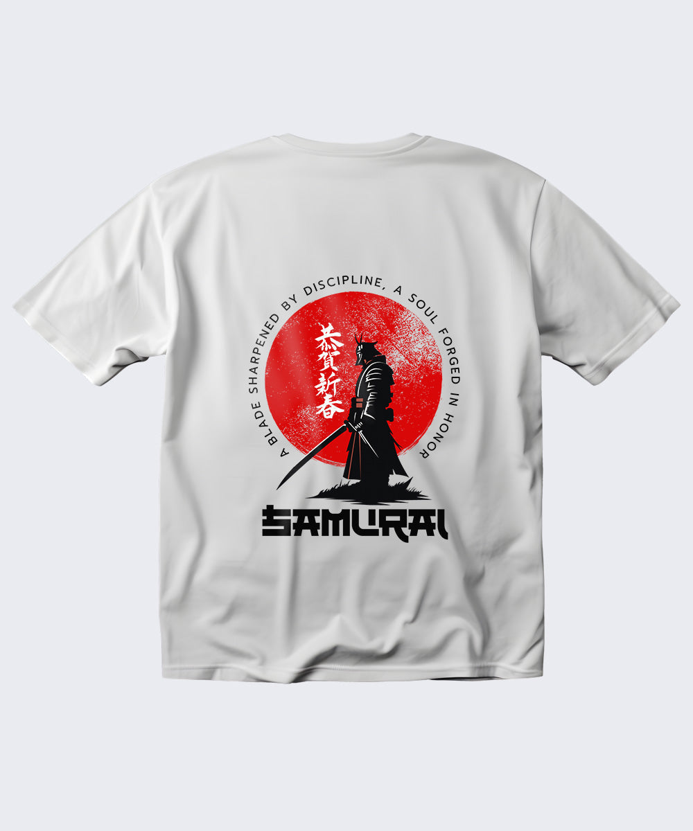 Samurai Oversized Graphic T-Shirt