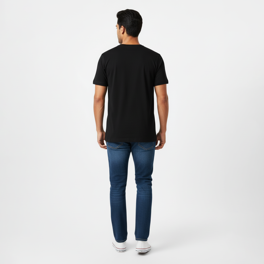 Black Regular Fit T-Shirt