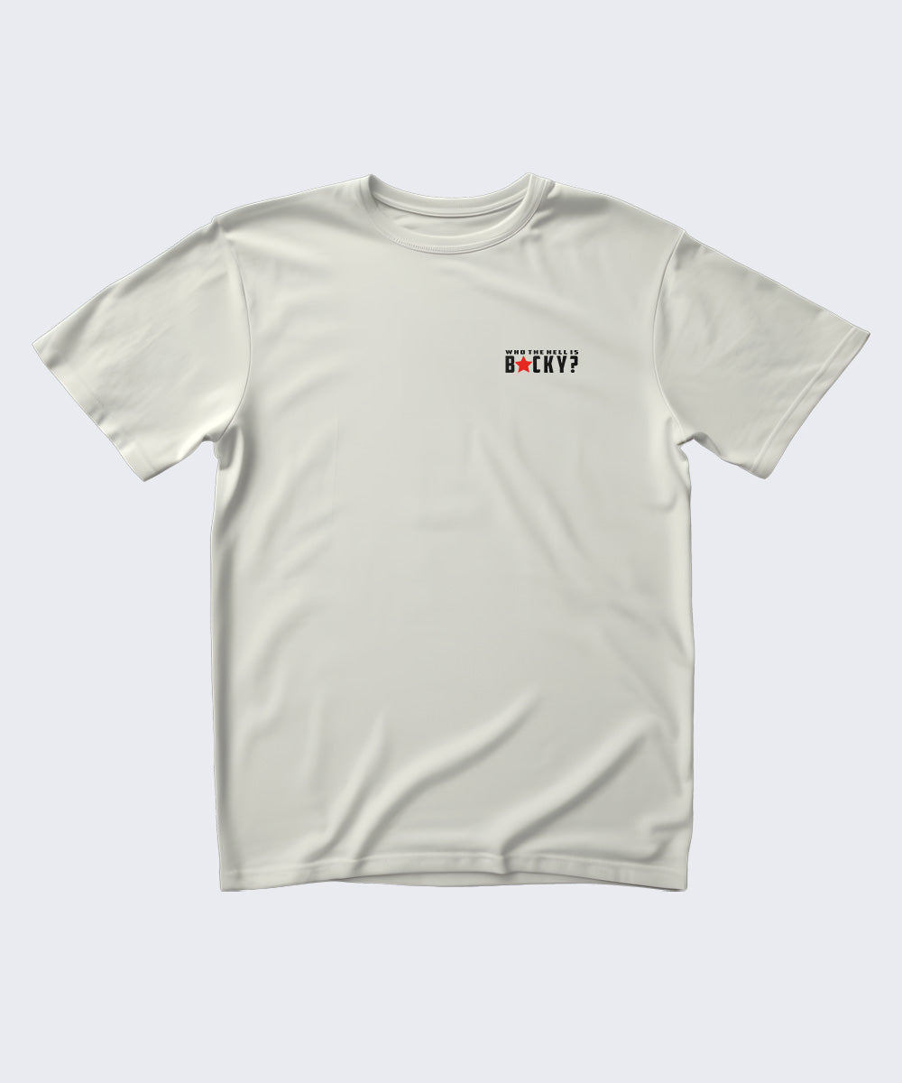 Who The Hell Is Bucky Graphic Oversized T-Shirt